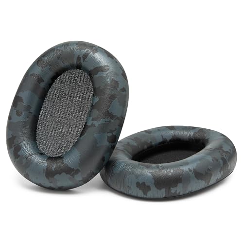 Image of WC PadZ XM6 - Premium Replacement Earpads Compatible with Sony WH-1000XM6 Headphones by Wicked Cushions | Enhanced Comfort, Durable PU Leather & Sound Isolation | Black Camo