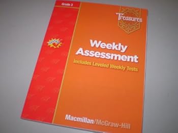 Paperback Weekly Assessment Treasures Grade 3 Book