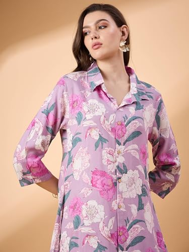 Image of TANISHA Women's Cotton Blend Co-ord Set