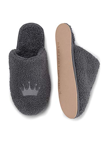 Barefoot dreams Disney Cozy Gray Men’s Slippers size M 9/10 Barefoot Dreams Cozychic Men main image 4
