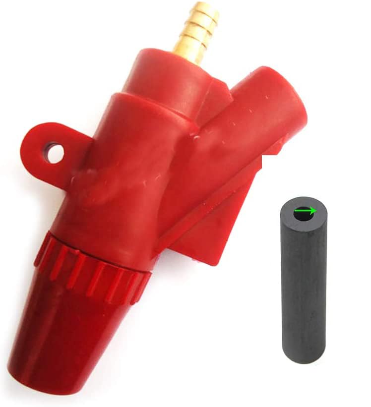 A2 Type Wet Sand Blasting Gun Kit with Boron Carbide Sand Blasting Nozzle B4C Nozzle(35x20x6mm)