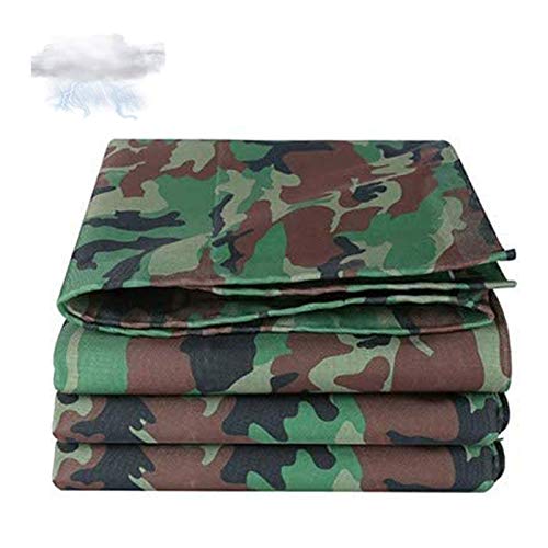 ZHCHL Bâche Imperméable Camouflage 1.4x1.85m, Bache Impermeable Exterieur, PVC Bâche Renforcé, Bâche Étanche Multi-Usage, par Effet De Serre Housse De Pluie Anti-poussière Cover