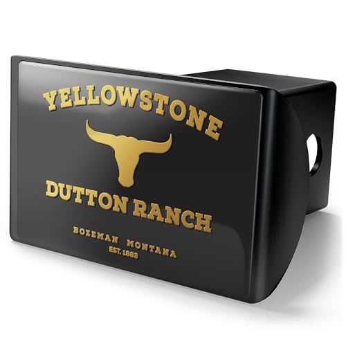 Yellowstone Dutton Ranch Trailer Hitch Cover