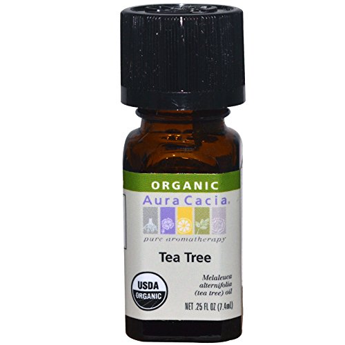 Orgánico, árbol del té, 0,25 fl oz (7,4 ml) - Aura Cacia Cover