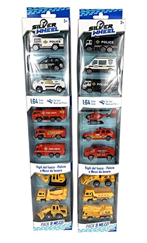 Ods Srl 41138 Silver Wheel Pack 9 MEZZI Ass