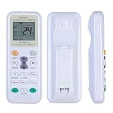Mando Aire Acondicionado Universal K-1028E, Control Remoto LCD Digital 1000 en 1, Compatible con LG, Samsung, Daikin, Gree, Midea, Toshiba, Haier y Más de 1000 Marcas