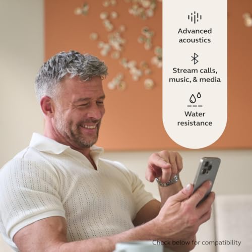 Jabra Enhance Select 300 Clinic-Quality OTC Hearing Aids, Audiology Services Included, Bluetooth Streaming for Calls, Music, Media (iOS/Android), 3-Year Warranty, Nearly Invisible, Gold - Thumbnail 5