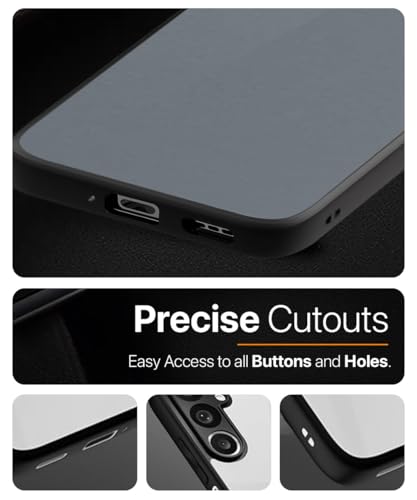 Image of WOW IMAGINE Translucent Hybrid Back Case Cover for Motorola Moto Edge 50 Fusion 5G | Moto Edge G96 Fusion 5G Smoked Matte Back | Shockproof 360 Degree Protection | Protective Hard Case - Matte Black