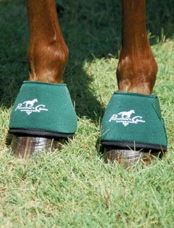 Paraglomi in neoprene con chiusura in tessuto a strappo modello bell boots quick wrap Pony