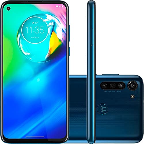Celular Motorola Moto G8 Power Azul 4gb Tela 6.4 64gb Camera 16mp 8mp 8mp 2mp