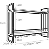 PWZ Pratica Semplicità Domestica Supporto Per Bicchiere Di Vino Contro Contenitore Per Bicchiere Di Vino Display Bicchiere Da Vino Calice In Metallo Scaffale Cornice Per Bar Da Casa Cornice A