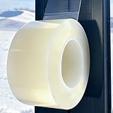 Birllaid Window Sealing Tape, Window AC Air Conditioner Sealing Tape,2 Inch x 69 FT(23 Yards), No Residue, Clear