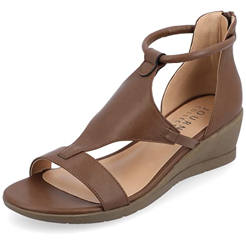 Image of Journee Collection Women's Trayle Wedge Sandals