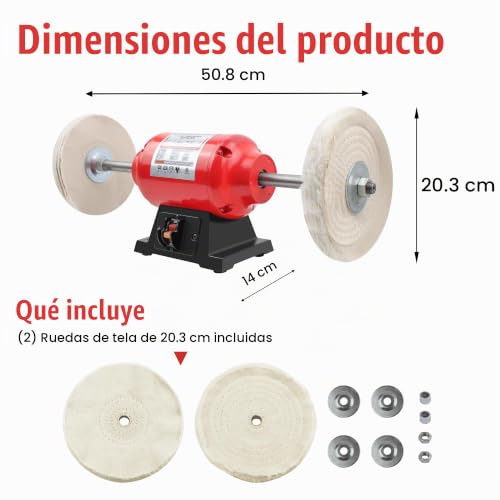 Esmeril de banco industrial 11 Imagen adicional