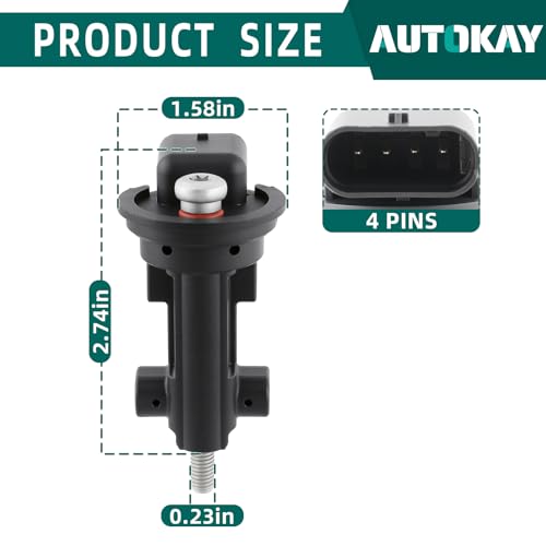 image for AUTOKAY 05149141AF 2 X Camshaft Position Sensor PC950 Compatible with 