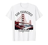 Golden Gate Bridge Tee -California Souvenir Gifts.