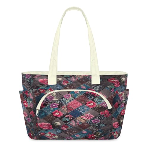 Sac à bandoulière floral léger pour le voyage, le travail et la salle de sport
