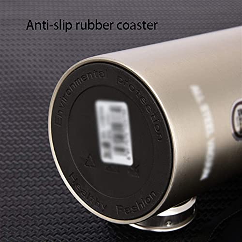 WGLL Café Thermal Carafe, Frasco Termo de vacío, Botella de Agua de Doble Pared de Acero Inoxidable Mantener Caliente y… - Imagen 7