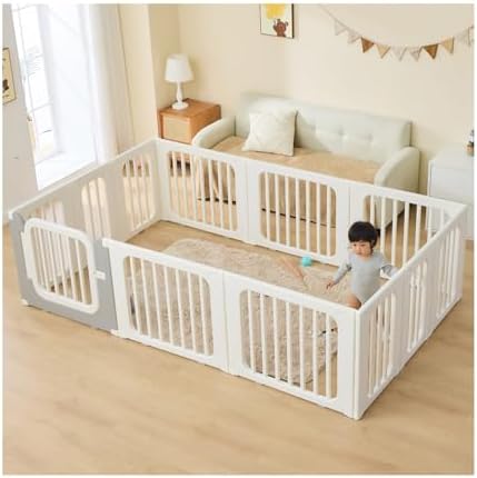 Amazon.co.jp: GU MODE ベビーサークル 置くだけ ベビーゲート ベビー  