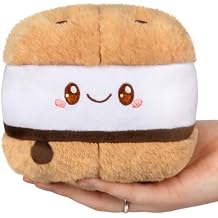 Squishable - Snacker S'More S1 E1 - Comfort Food Collection - 5.5 in - Soft Toy Collectible Stuffed Animal