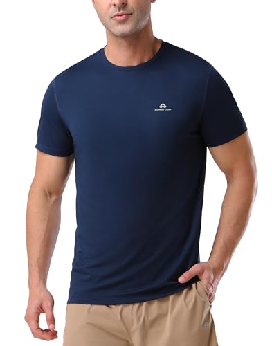 Pioneer Camp Men's Workout Gym Shirts Moisture Wicking Athletic Performance