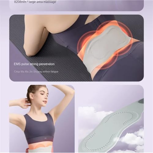 Masajeador de pulso EMS inteligente contra el dolor lumbar y abdominal 4
