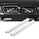 AggAuto 1 Paar Front-Kühlergrille Einsätze, Grill Inserts, Kühlergrillstreifen für BMW 1 Serie F20 F21, 2-S F22 F23 F45 F46, 3-S F30 F31 F34, 4-S F32 F33 F36, 5-S G30 G31, 6-S G32, 7-S G11 G12(Weiß)