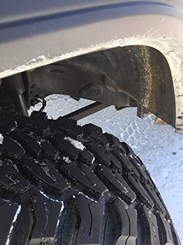 Black Fork Tool Front Frame Hole Cover Plug Kit Compatible With Jeep Wrangler & Gladiator Jl/Jlu/Jt 2018-Up #TOP5