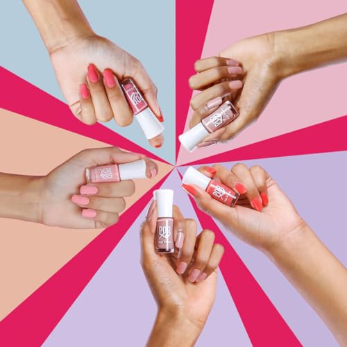 MyGlamm POPxo Makeup Collection Glossy Finish, Chillin' Mini Nail Kit, Paraben Free, Long Lasting Formula, 5 in 1 Combo - Image 5