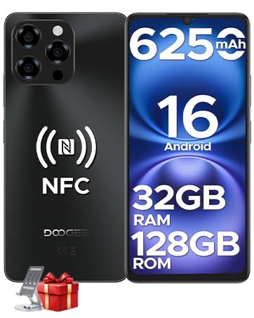 DOOGEE Note 58 Smartphone Android 16, 32GB+128GB/2TB TF Cellulare, 6.75"