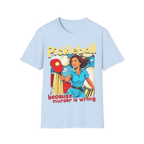 T-shirt pickleball anti-stress vêtement de sport stretch pour joueur