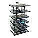Hot Diecast Wheels Display Case - 1/64 Scale Die-cast Model Car Organizer, Hot Diecast Wheels Parking Garage Dioramas with 15 Parking Spaces(Mesh Railing)