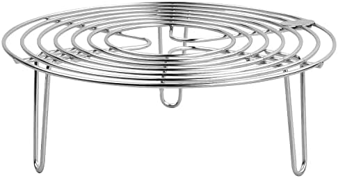 HARFINGTON Rundes Grillgestell Aus Edelstahl – 30,5 Cm, Mit Beinen, Für Backen, Dämpfen, Kühlen