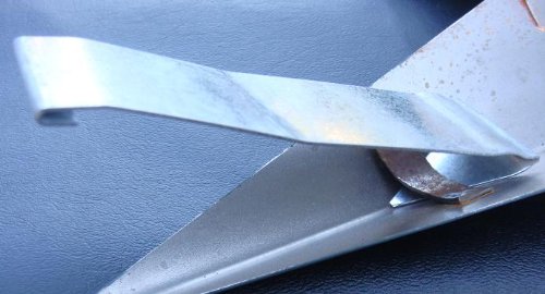 Galvanized Metal Siding Decor Hook Used to Display Your Barn Star or Other Holiday Decorations. Holds About 15 Pounds with Easy Installation, Does Not Require Bolts, Screws or Nails. No Tools Required. Amish Handmade of Galvanized Metal to Avoid Rust That Can Occur on Siding From Long Term Use.