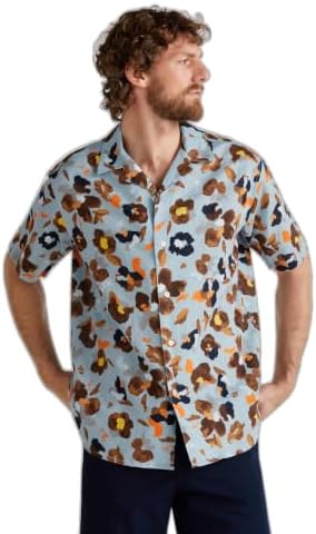 United Colors of Benetton Hemd M/M, blau, XL
