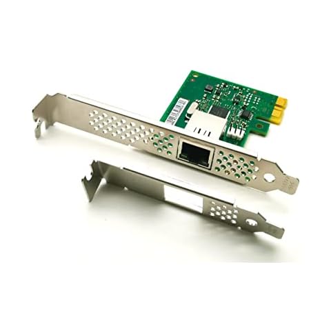 1.25Gb PCIe x1 Converged Ethernet Network Card, Single Copper RJ45 Port LAN Card Gigabit NIC with Intel I210-AT Chipset Server Support Windows Server/Windows/Linux/Vmware ESXI… Cover
