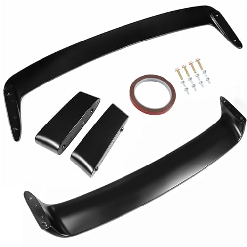 labwork Matte Black Plastic Rear Trunk Spoiler Wing Replacement for 1992-1998 3 Series E36 1994-1999 M3 by labwork - Used condition - Image 3