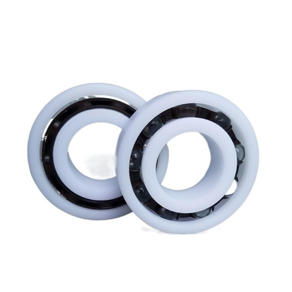 ZBJGBUIA 2pcs 6800 6801 6802 6803 6804 6805 6806 6807 6808 6809 6810 POM Plastic Bearing Corrosion Resistant Insulation