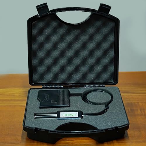 Image of GROWiT Soil Guru Pro Digital Instant Soil Testing Device | Measures Soil NPK, pH, EC, Moisture, Temperature | Right Crop Recommendation App | Soil Machine for Better Farming