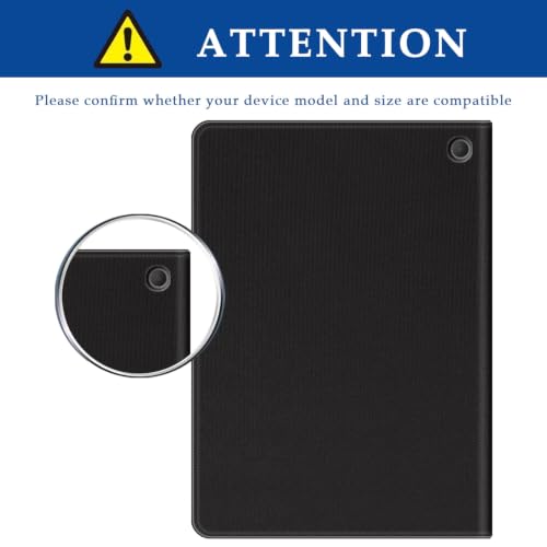 Funda de Cuero para Amazon Fire MAX 11 de Silicona Negra 2