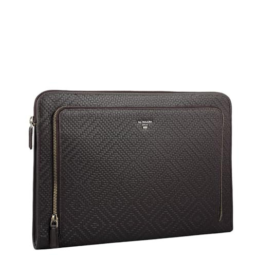 Image of Da Milano Leather Laptop Bag for Men & for Women