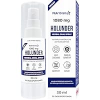 Immunsystem Booster - Premium Holunder Extrakt Spray - Hochdosiert - Potent Antioxidant - Immunität - 30 Tagesdosen - Finalist NutraIngredients Awards 2023 - Ohne Zucker - Ohne Glucosesirup