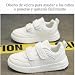 Imagen de Donbest Zapatillas Casual para Niño Zapatillas Deportivas Sin Cordones Running Calzado Correr Zapatos de Tenis Antideslizantes Ligero