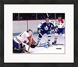 Autograph Warehouse 571875 8 x 10 in. Toronto Maple Leafs Hockey Hall of Fame Dave Keon Autographed Photo - No.SC16 Matted & Framed