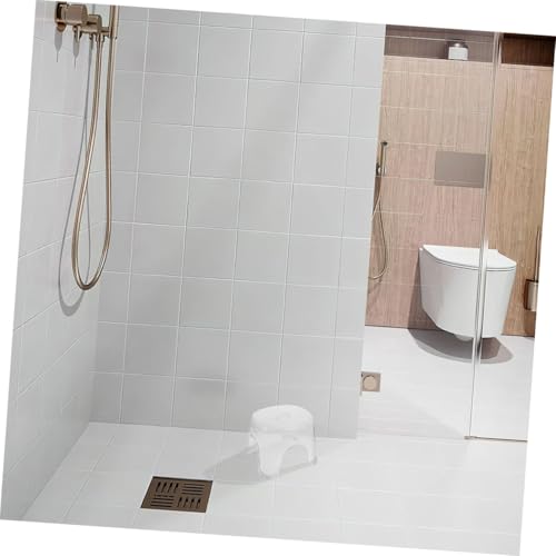 Tabouret de bain transparent antidérapant et ergonomique pour la douche - 8