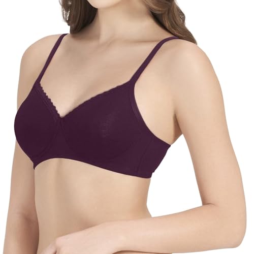 Image of Amante Cotton Padded Wirefree Full Coverage T-Shirt Bra