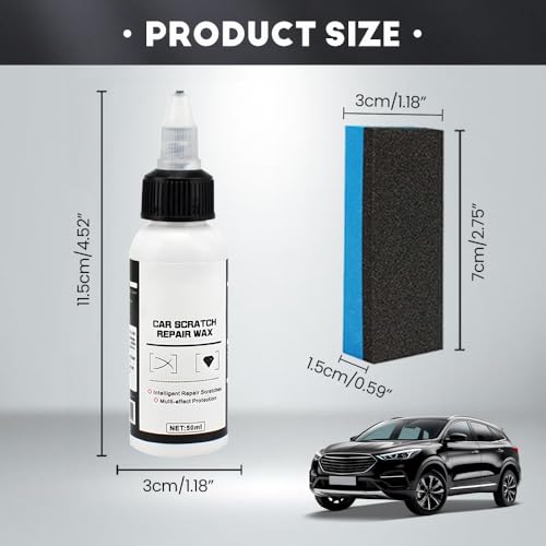 Ultimate Paint Restorer, cera reparadora para rayones de auto miniatura 4