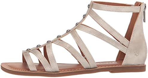 Lucky Brand Women's Bryton Caged Sandal Flat, Platinum, 9.5 | Image 7