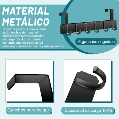 Ganchos para puertas de madera 15 Imagen adicional