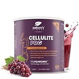 Nature's Finest Cellulite PRO - Quemagrasas y Anticelulitico Reductor Potente - Extracto de Vino Tinto y Garcinia Cambogia - para Adelgazar Rápido y Efectivo Mujer - 100% Natural, Vegano
